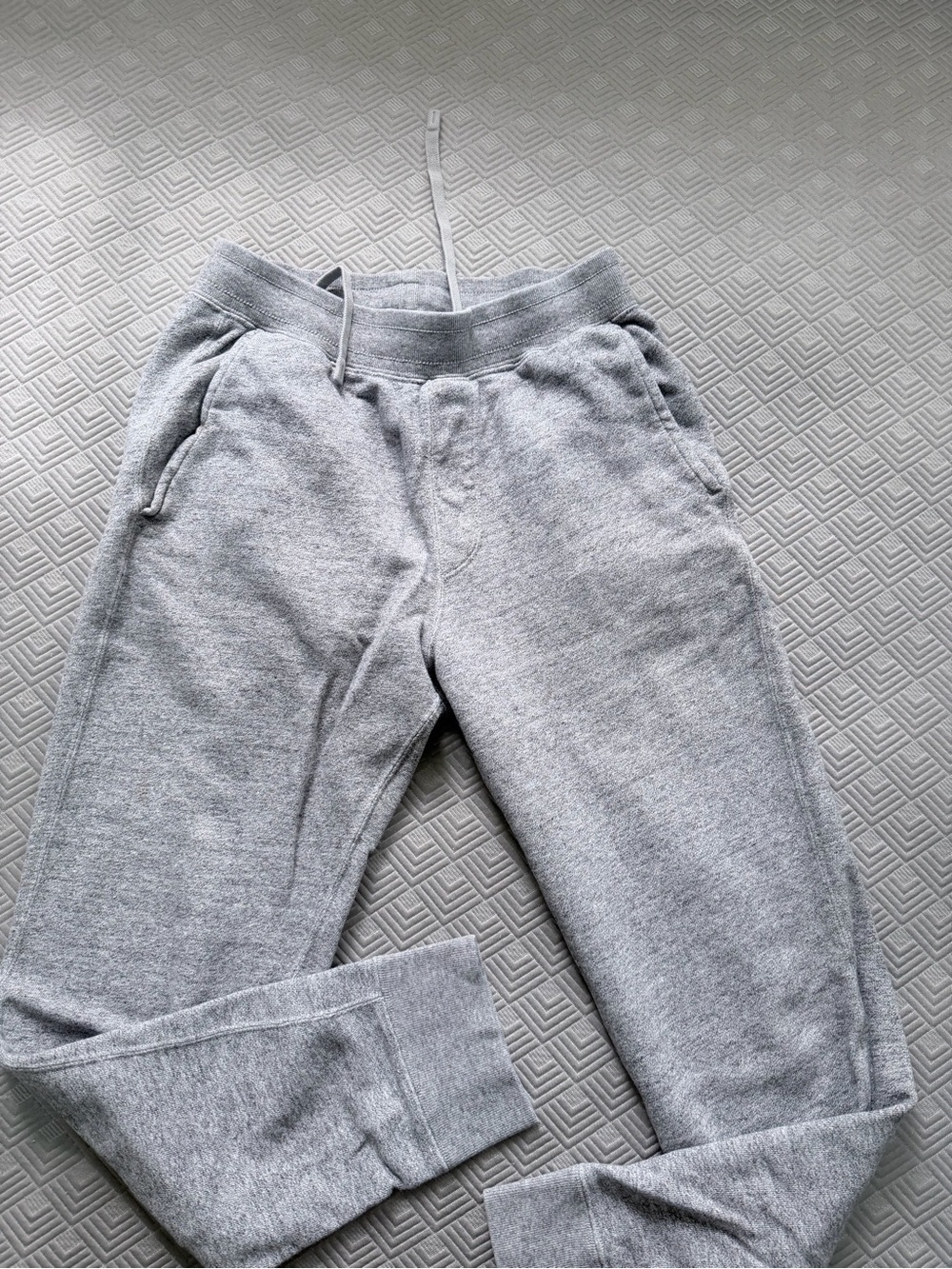Uniqlo Light Gray Men's Fleece Joggers